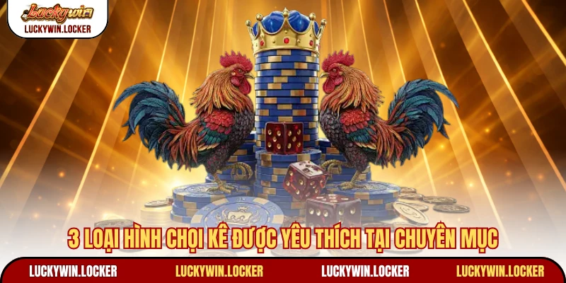 3 loại hình chọi kê được yêu thích tại chuyên mục